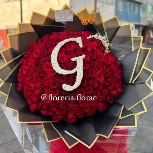 ramo buchon 160 rosas rojas