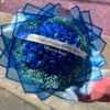 ramo azul para novio