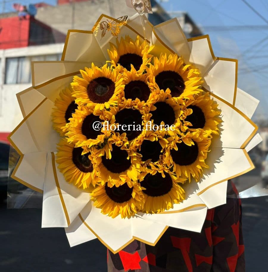 ramo 20 girasoles