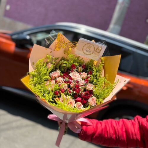 ramo mini rosa