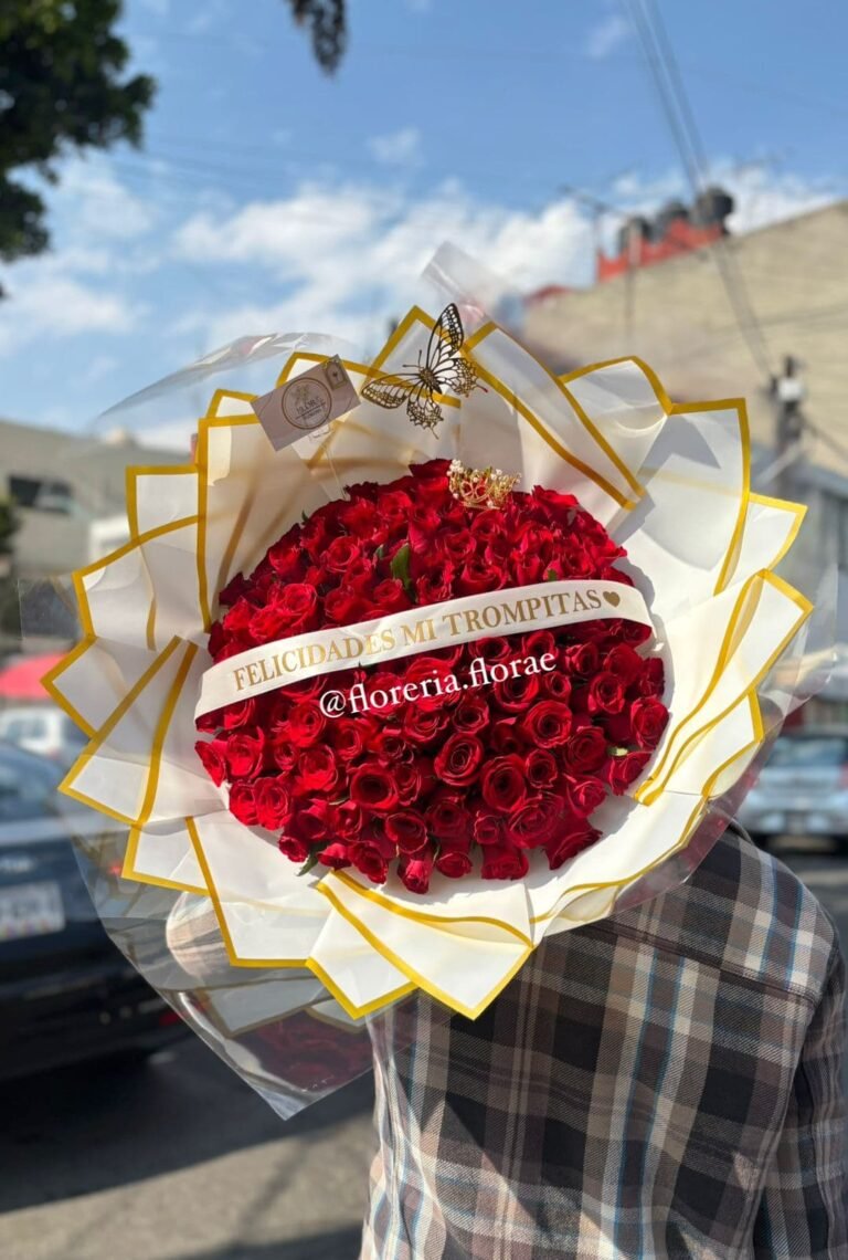 ramo 100 rosas rojas