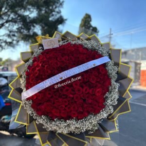 ramo de 200 rosas rojas