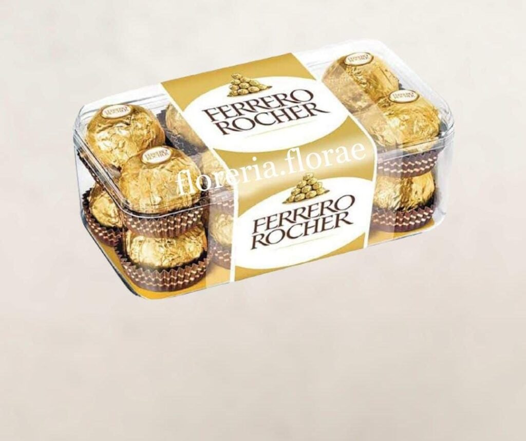 caja ferrero rocher 16 chocolates