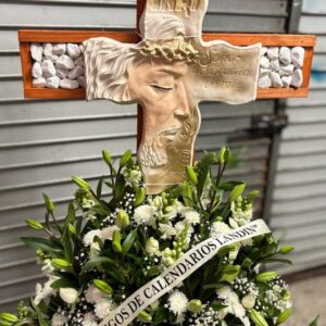 arreglo funebre cristo
