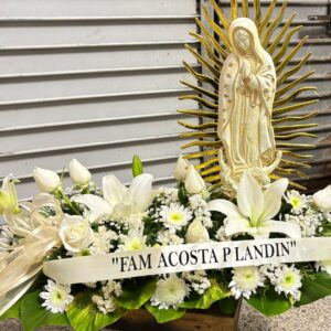 arreglo funebre virgen