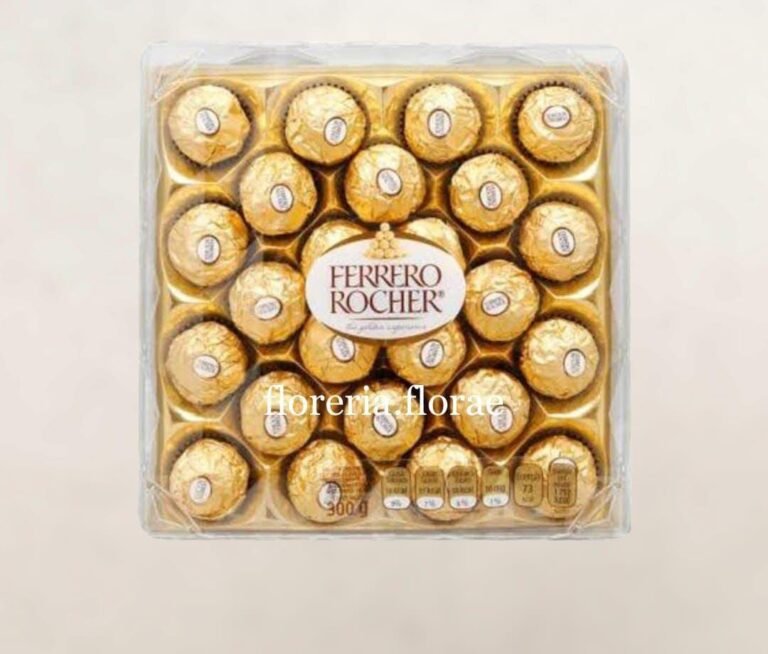 caja de ferrero rocher 24 chocolates