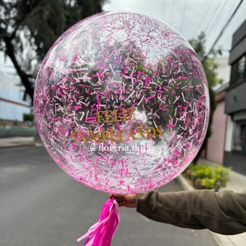 GLOBO HELIO ROSA