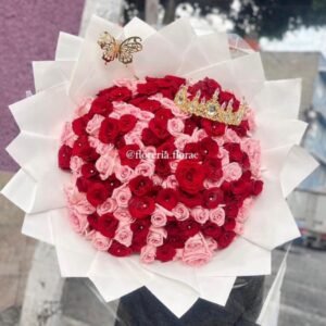 ramo 150 rosas combinadas