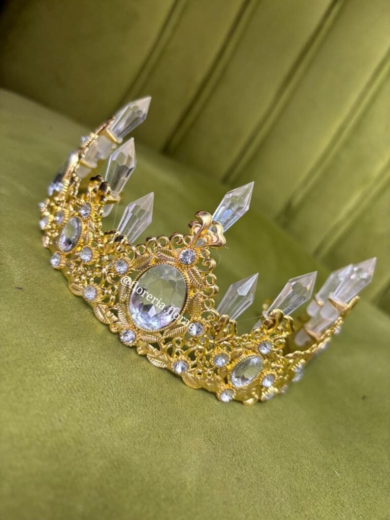 tiara para ramo de rosas