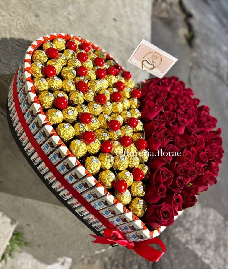 Corazon enamorado chocolates