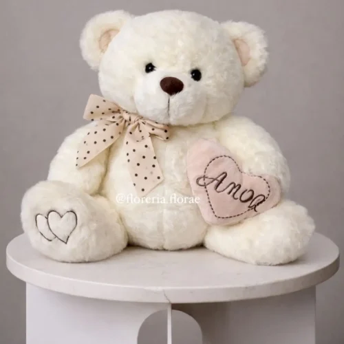 osito peluche white