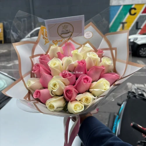 alma rosa 24 rosas ramo