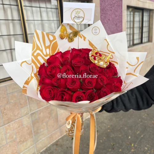 ramo me enloqueces 30 rosas rosas florae
